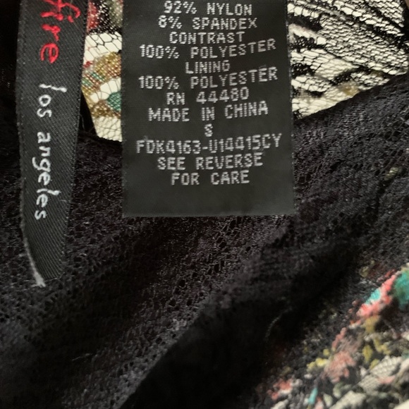 Fire Los Angeles sleeveless minidress - Picture 4 of 4